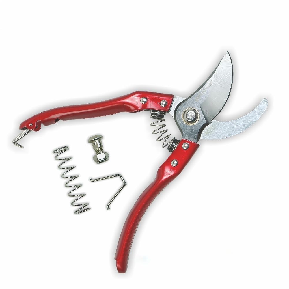 TOMAHAWK® FC-200 Flower Cutter Secateurs | Stainless Steel | Extra Spring & Nut