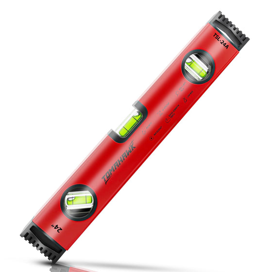 TOMAHAWK® TSL-24A Aluminium Spirit Level | 24 inch