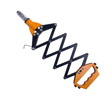 Riveting Gun - 32" Heavy-Duty Folding, Interchangeable Tips - THR-0064