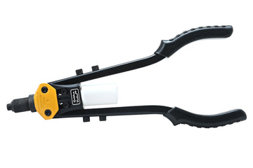 Folding Riveting Gun - 17-inch Heavy-Duty with Interchangeable Tips - THR-0034