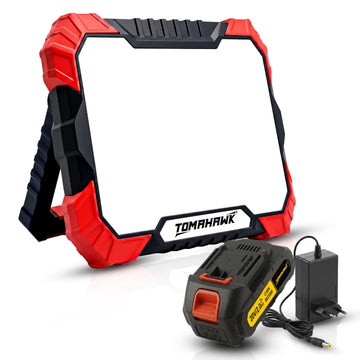 TOMAHAWK® TCL-0020 Cordless LED Work Light | 20W | 1600 Lumens | 2.0Ah Battery