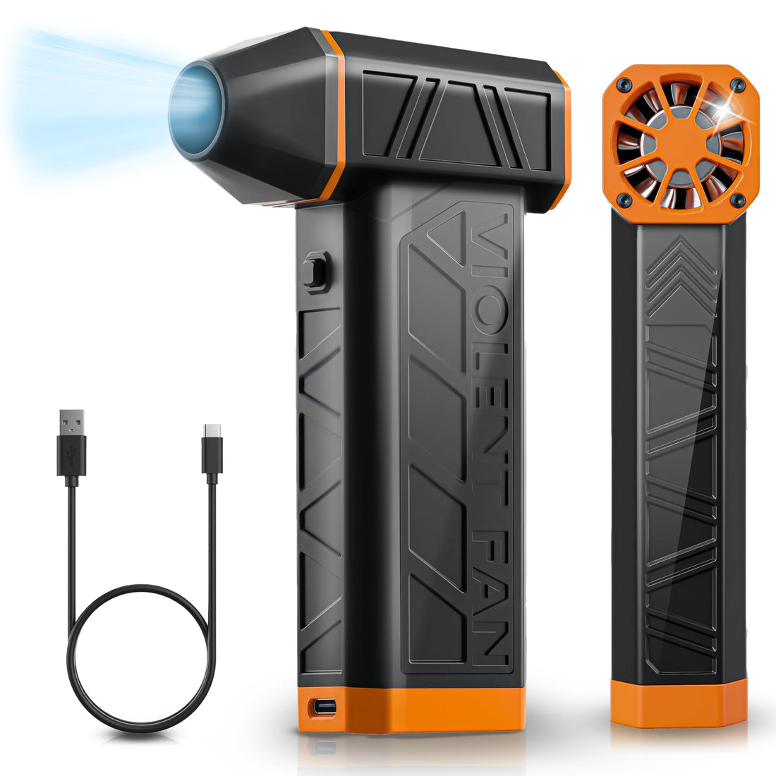 TOMAHAWK® JET-4444 Mini Turbo Jet Blower | Brushless | 8000mAh | USB-C Rechargeable