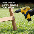 TOMAHAWK SCD-12K cordless drill — kit contents and accessories