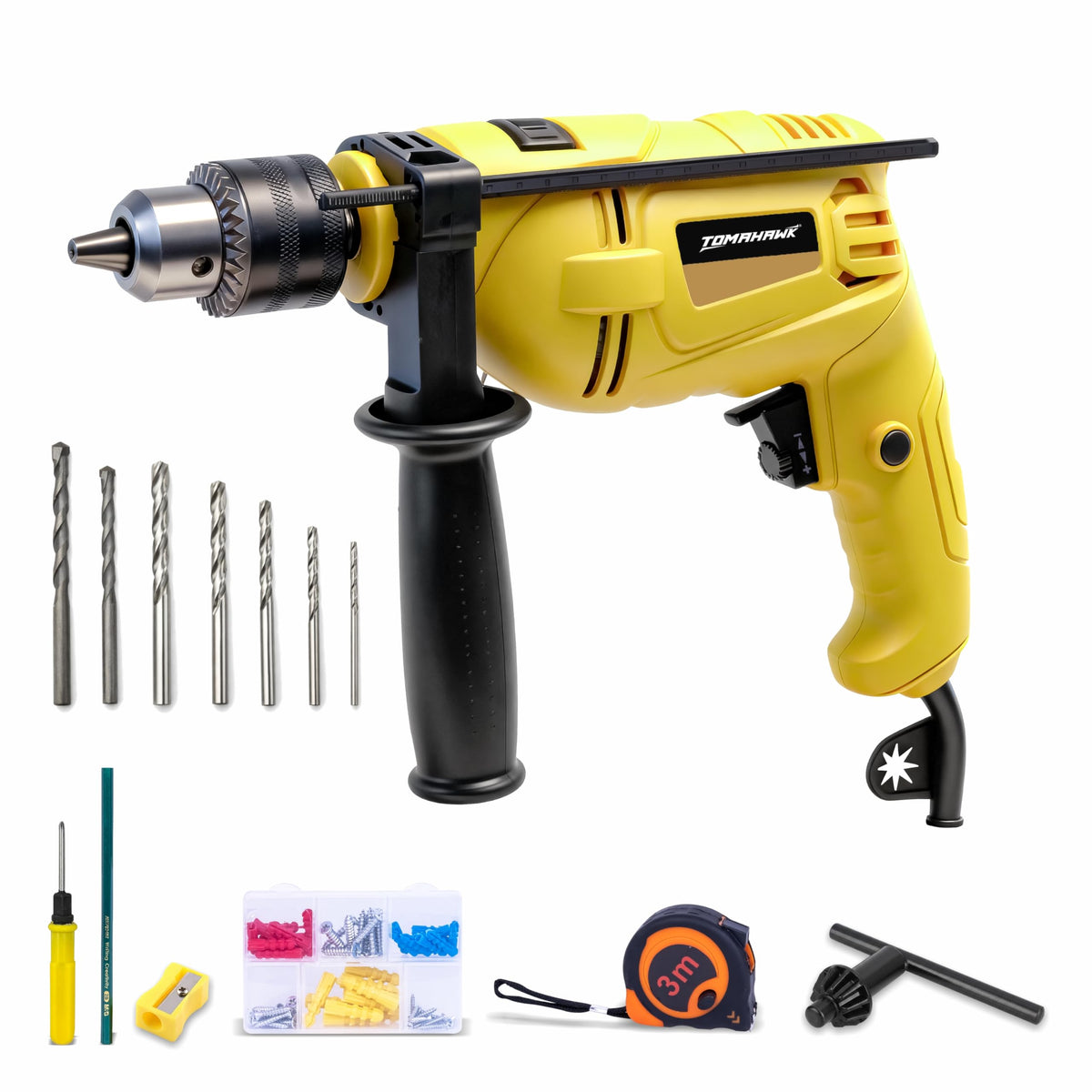 TOMAHAWK HOM-0650 13mm Impact Drill Machine — main product view