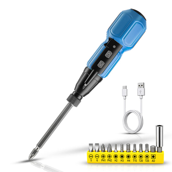 TOMAHAWK® T-SD-3pc Cordless Screwdriver Set | 3.6V | 900mAh | USB Charging