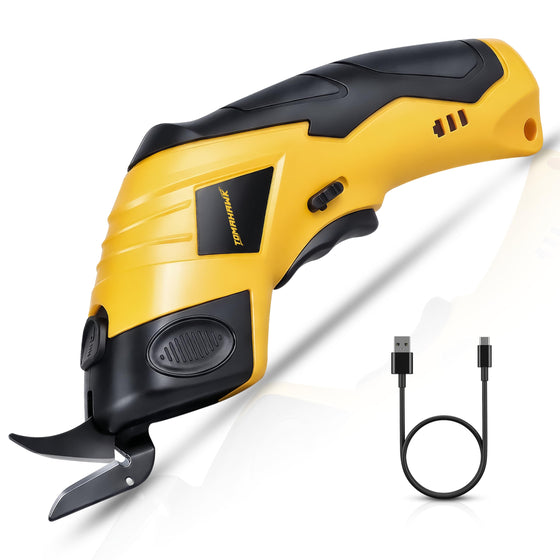 TOMAHAWK® TCS-4B Electric Cloth Cutter & Fabric Cutting Scissors