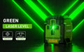 TOMAHAWK HCE-1085 HUEPAR - Compact 2 Green Line Laser Level - 98ft — product image 2