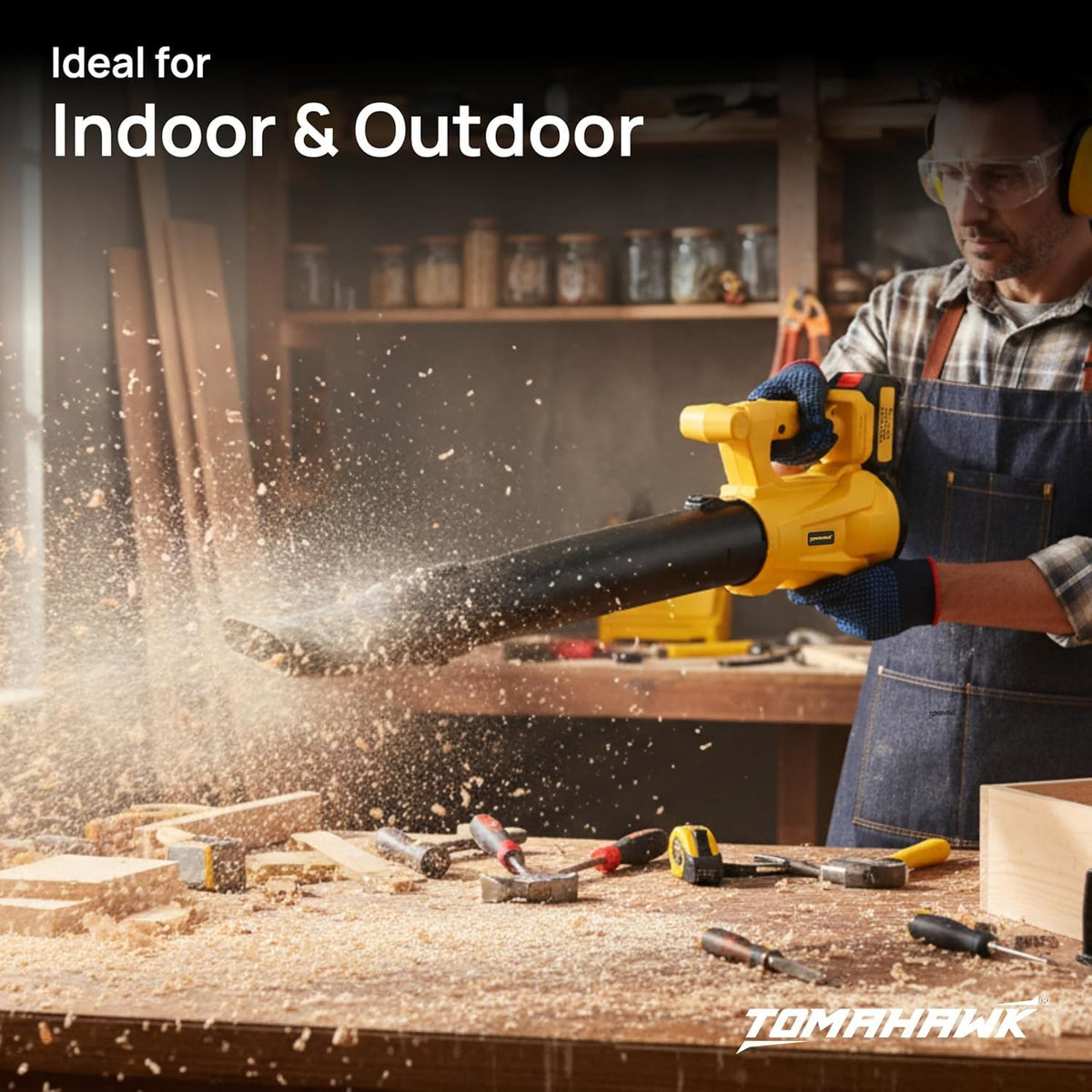 TOMAHAWK TCLB-A20 20V Cordless Leaf Blower — product image 6