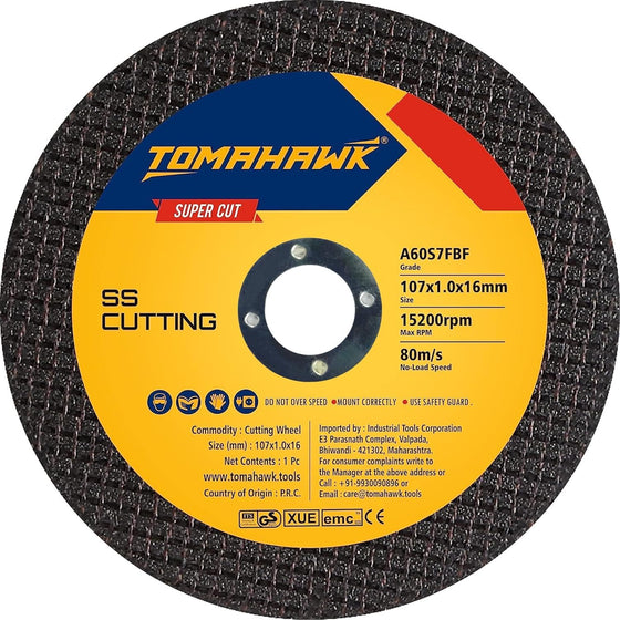 TOMAHAWK® 4 Inch Cut Off Wheel Double Net