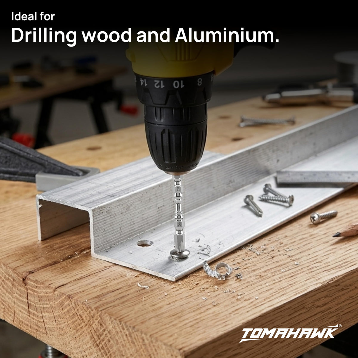 TOMAHAWK DSC-0065 Screw Bits Heavy Duty Stainless Steel 65MM PH2 — product image 2