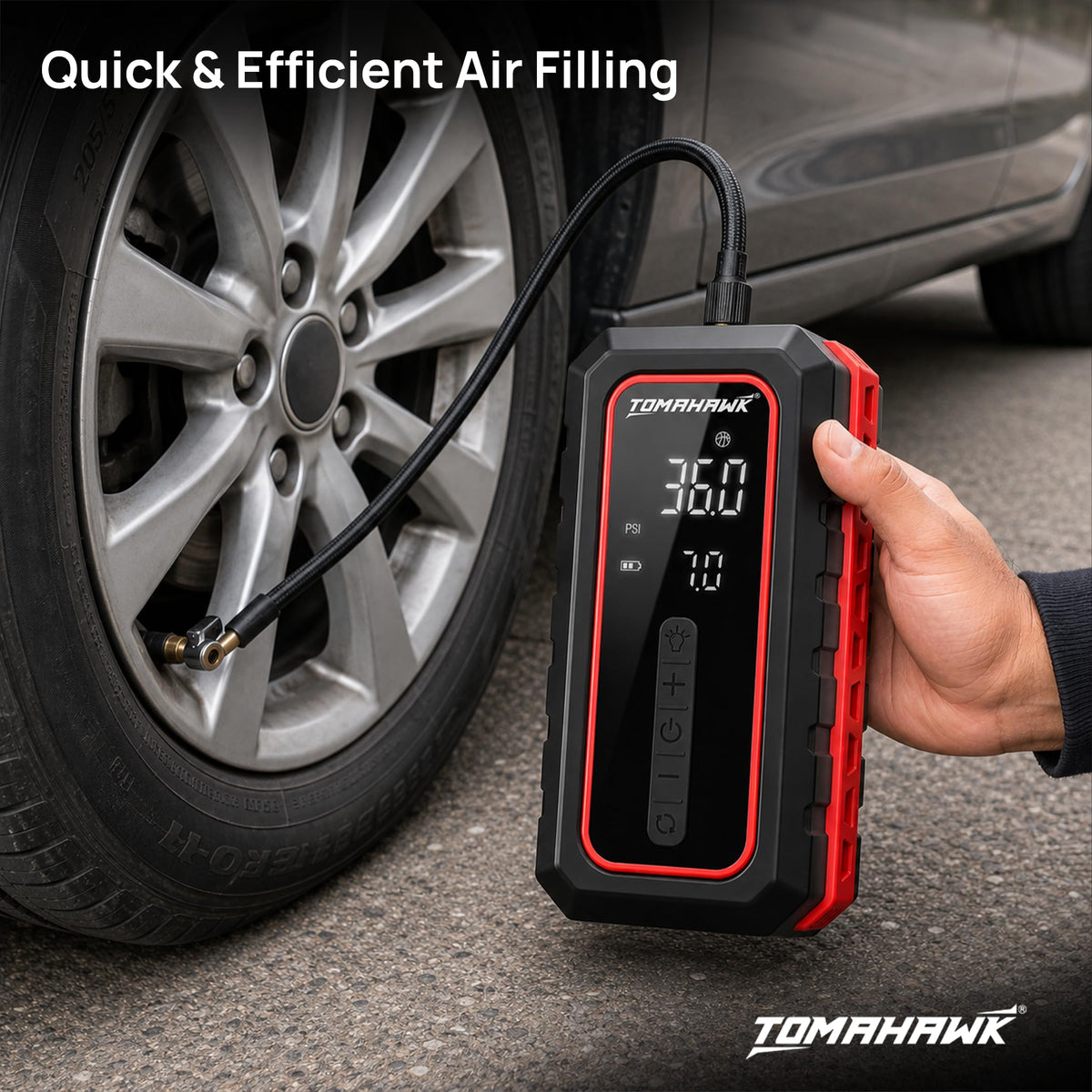 TOMAHAWK JSI-9695 Multi-Function Car Jump Starter — product image 2