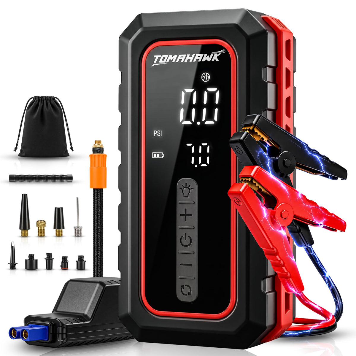 TOMAHAWK JSI-9695 Multi-Function Car Jump Starter — main product view
