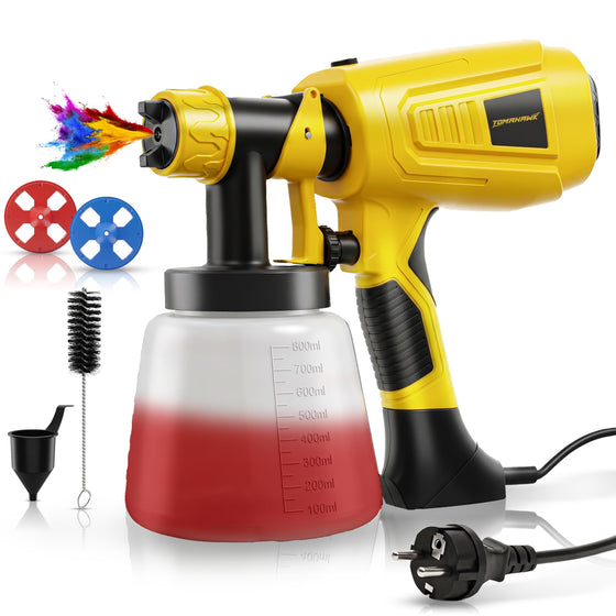 TOMAHAWK® TEPS-B600 Electric Paint Sprayer | 600W | 800 ml Cup | 3 Nozzles