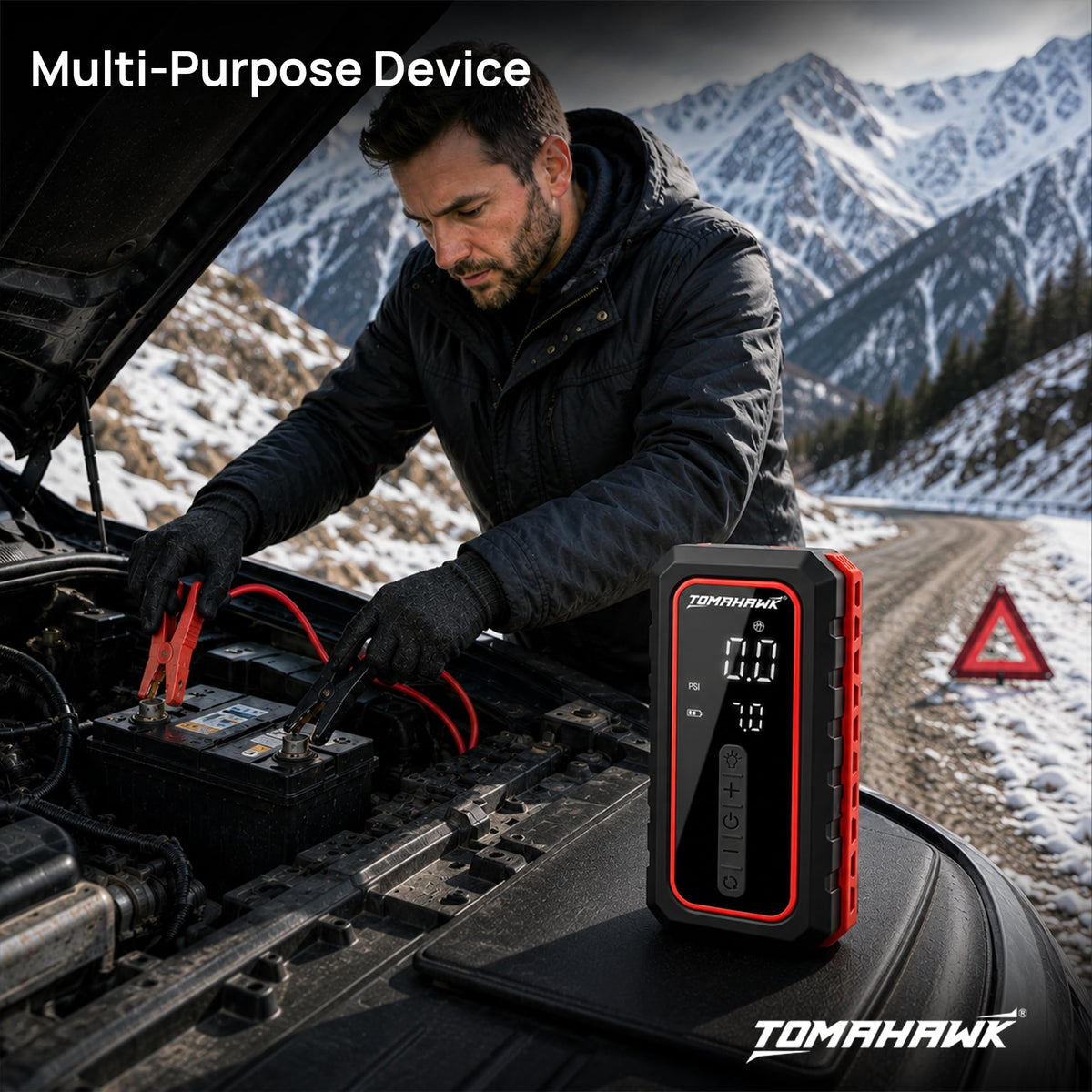 TOMAHAWK JSI-9695 Multi-Function Car Jump Starter — product image 3