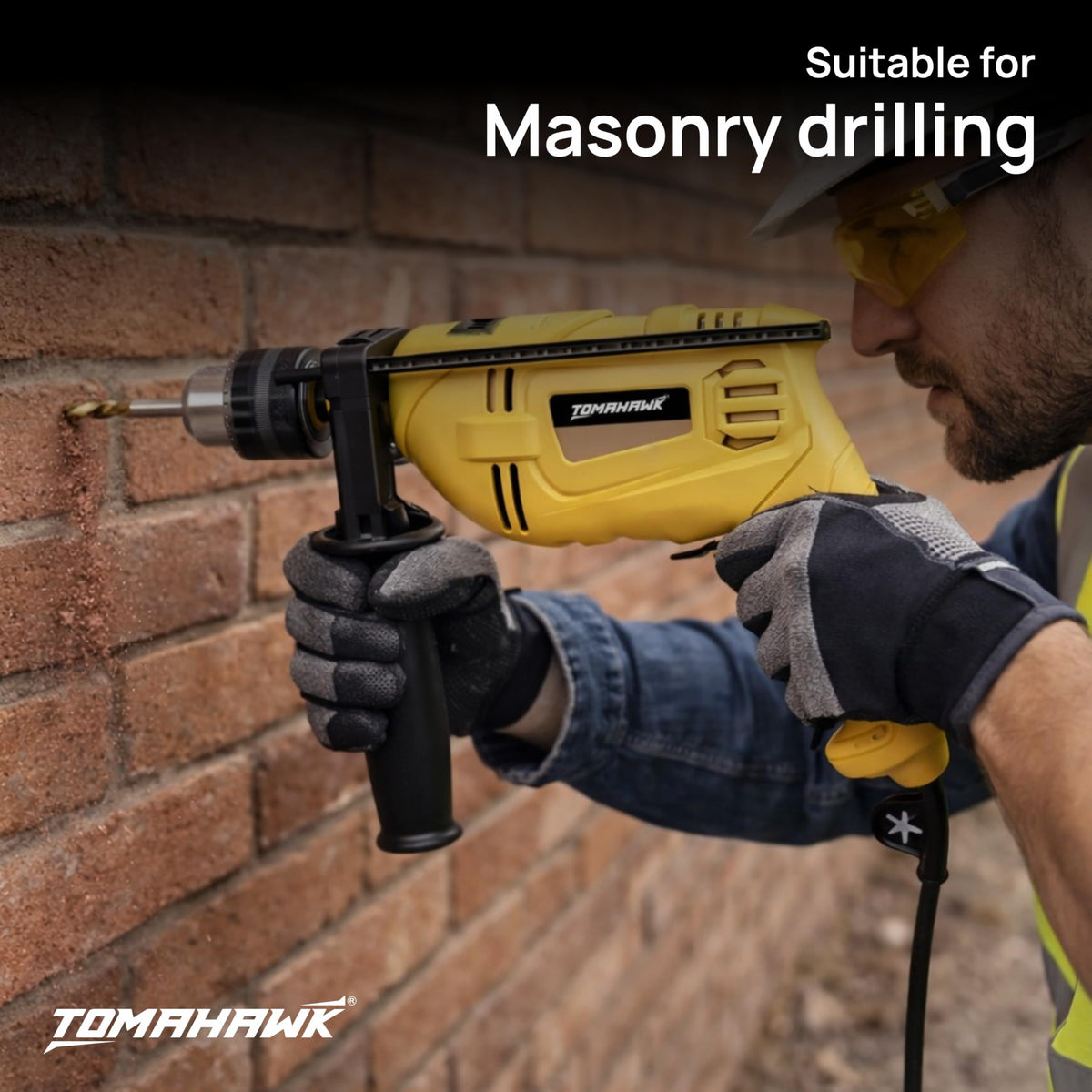TOMAHAWK HOM-0650 13mm Impact Drill Machine — product image 4