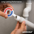 TOMAHAWK PTFE Thread Seal Tape, White, 10m x 12mm x 0.1mm, Pack of 10 — product image 3