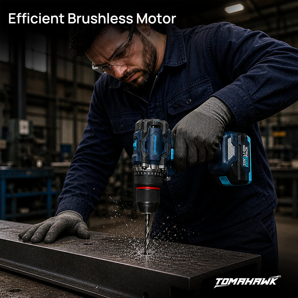 TOMAHAWK BSD-2010-20V Brushless Cordless Drill Machine & Screwdriver — product image 2