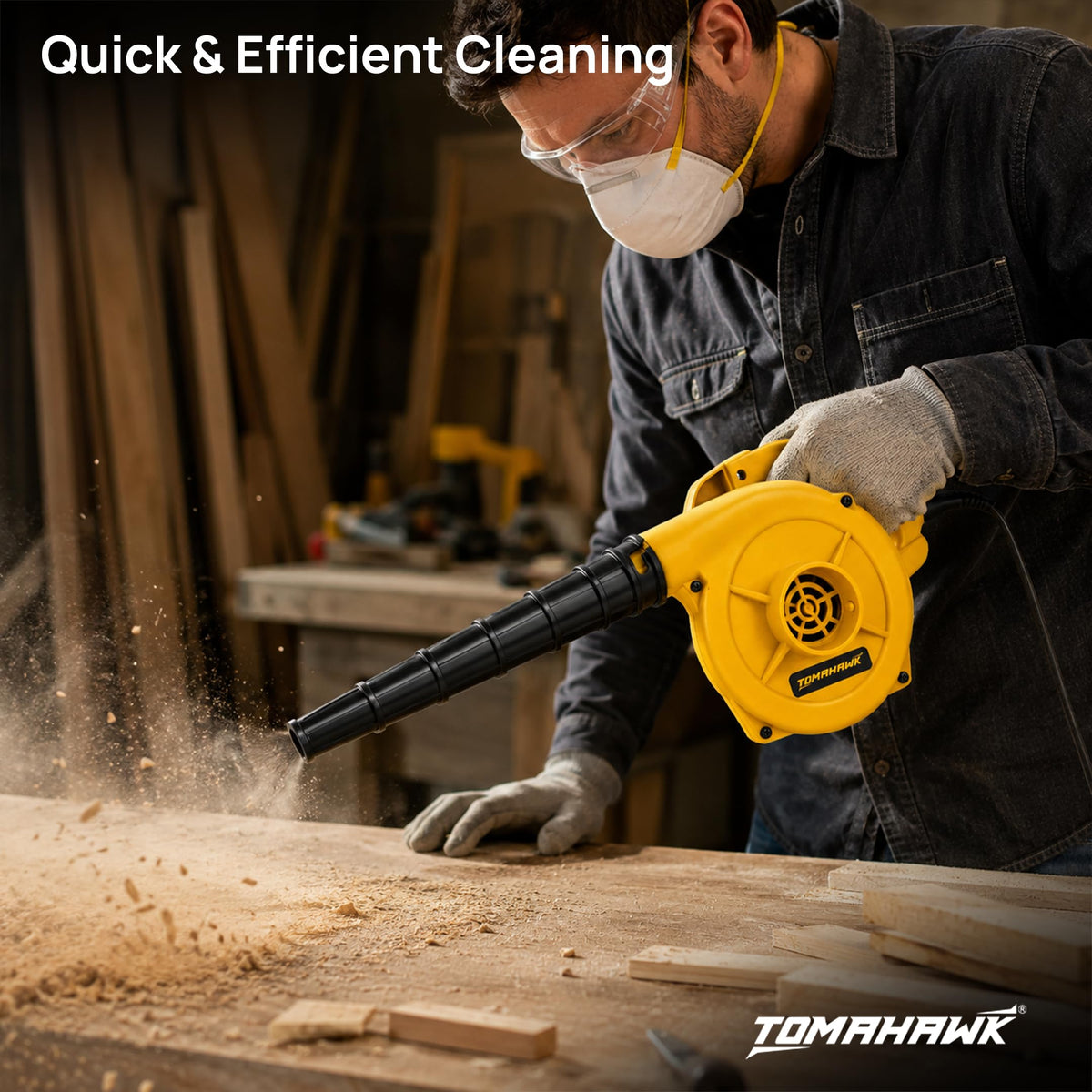 TOMAHAWK TEB-A 600W Electric Blower — product image 3