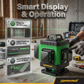 TOMAHAWK BMT-1666 16-Line Green Laser Level