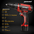 TOMAHAWK® SCD-12V Cordless Drill Screwdriver