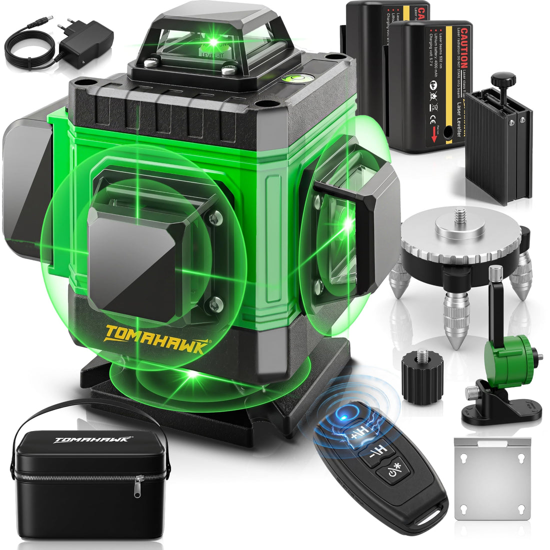 TOMAHAWK TLL-16 16-Line Green Laser Level