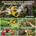 TOMAHAWK® PRU-5222 Cordless Pruning Shears for Garden