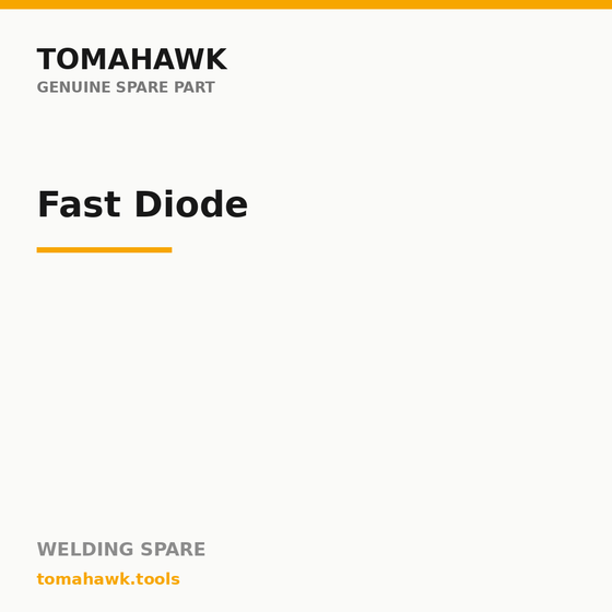 TOMAHAWK ARC Welding Machine — Fast Diode