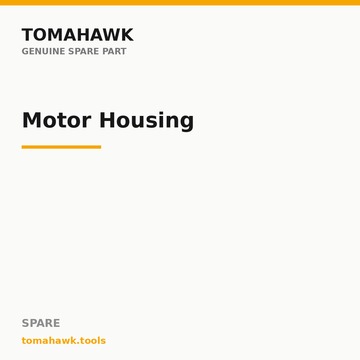 TOMAHAWK TCBC-12 Grass Trimmer — Motor Housing