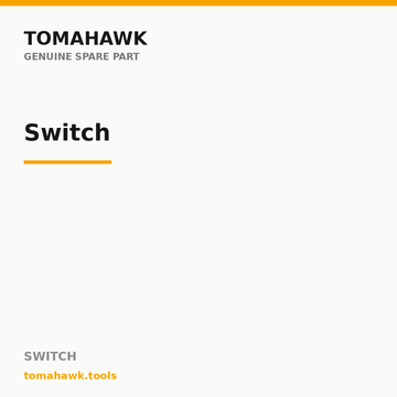 TOMAHAWK TID-3628 Impact Drill — Switch