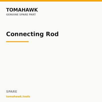 TOMAHAWK TLP-8005 Leaf Picker — Connecting Rod