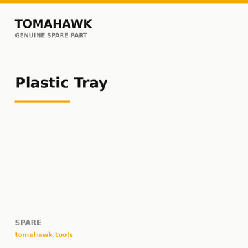TOMAHAWK TLP-8005 Leaf Picker — Plastic Tray
