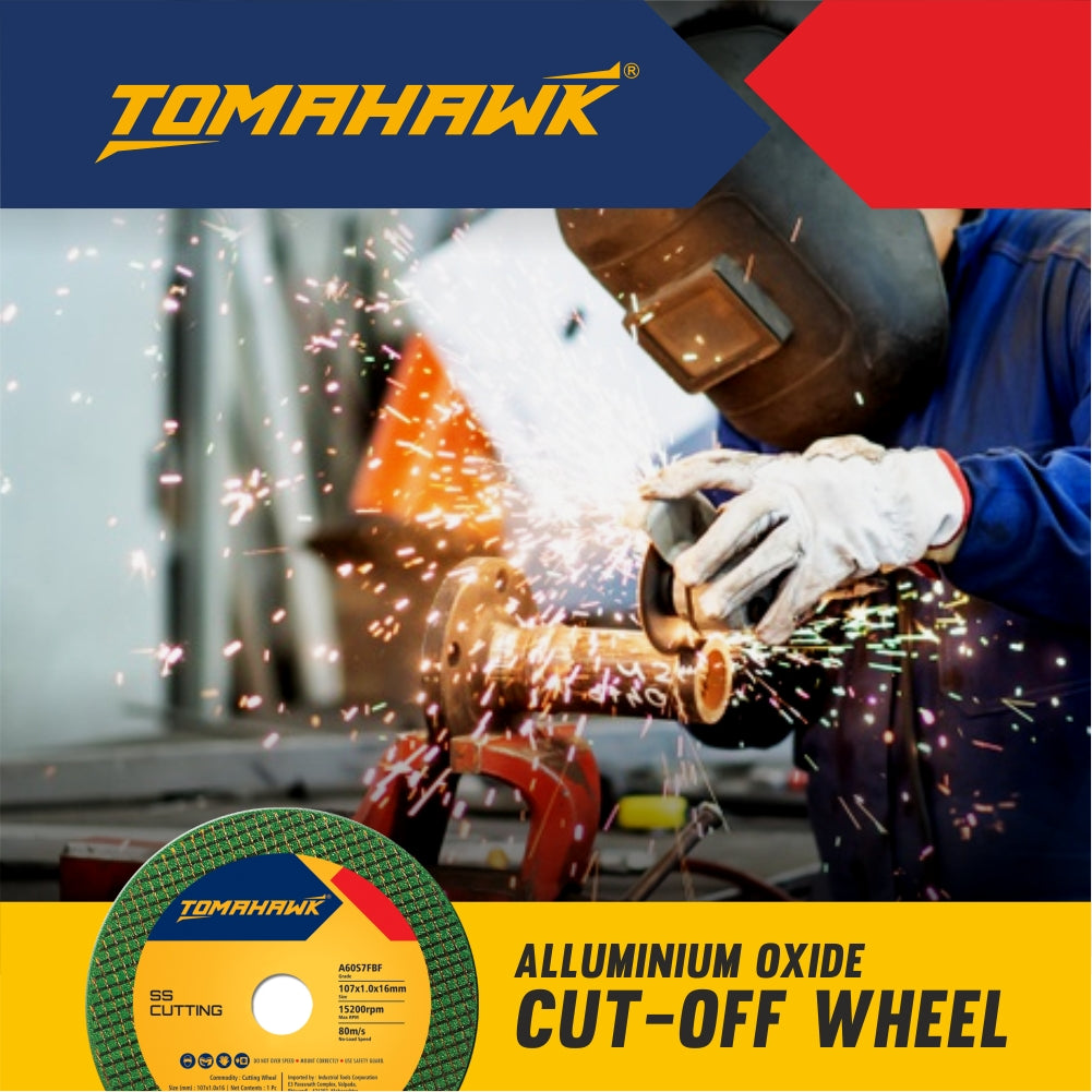 TOMAHAWK 4" Cutting Wheel for Metal & Stainless Steel